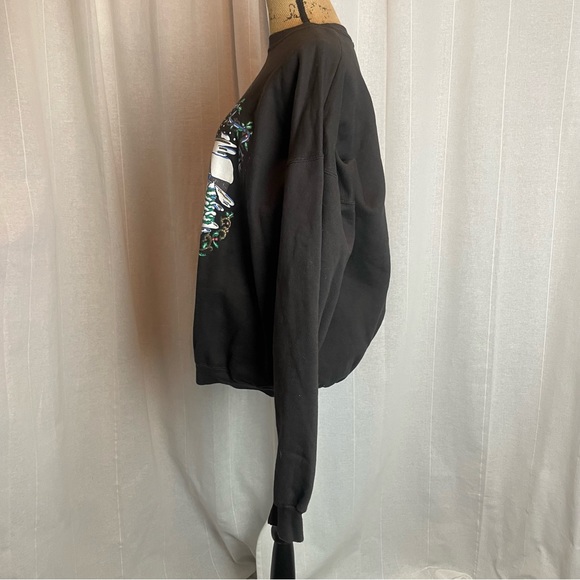 Vintage College Ware Ugly Christmas Puff Paint Snowman Sweatshirt Adult Large - Picture 3 of 6